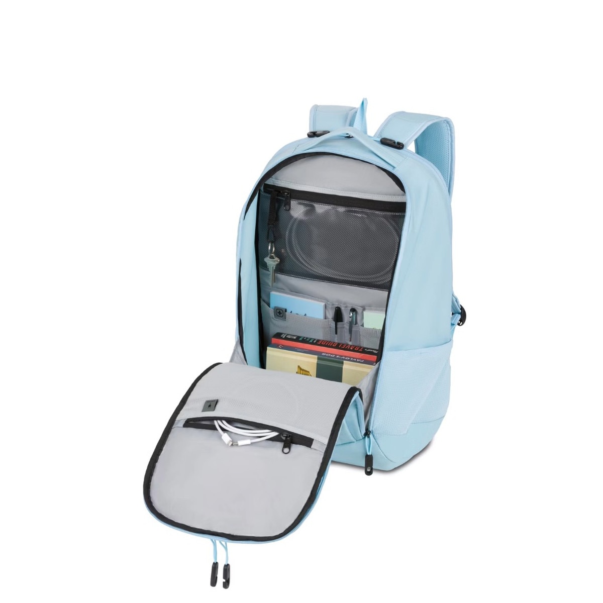 Blue Swissgear laptop backpack